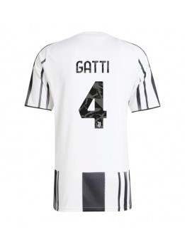 Juventus Federico Gatti #4 Replika Hemmakläder 2025-26 Kortärmad